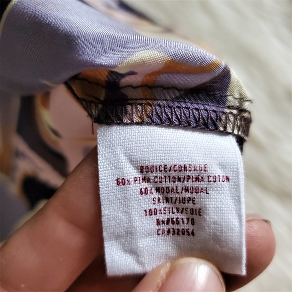 Anthropologie Lilka Silk Twist Detail Dress Medium - Picture 13 of 16